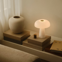 White Design For The People Glossy Mini Table Lamp