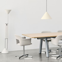 HAY Twist Floor Lamp Lifestyle Meeting Room