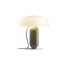 Marset Gambosa Table Lamp M Opal Brown Grey