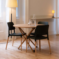 Santa & Cole Belloch Chair Black