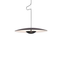 Marset Ginger LED Suspension 42 Wenge White