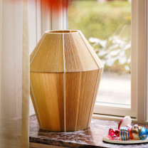HAY Bonbon Shade 320 Yellow Melange on Window