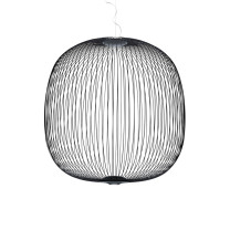 Foscarini Spokes 2 LED MyLight Pendant Light - Large, Graphite