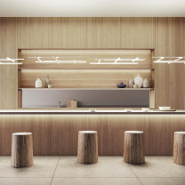 Panzeri Hilow LED Pendant Light Lifestyle Kitchen