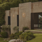 Marset Roc LED Ceiling  Wall Light Lifestyle Exterior