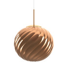 Tom Dixon Whirl LED Pendant 45 Copper Off