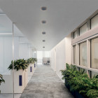 Artemide Architectural Helgoland LED Downlight System Lifestyle Hallway