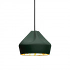 Marset Pleat Box LED Pendant Light - Green Gold (24)