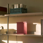 HAY LBM LED Table Lamp Luis Pink on Shelf