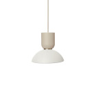 Ferm Living Collect Bell Socket Pendant Hoop Cashmere White