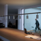 RUBN Long John LED Pendant with Uplight Office Kitchen