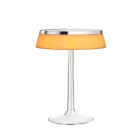Flos Bon Jour LED Table - Chrome, Fabric Crown