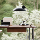 Matte Black Fritz Hansen Kaiser Idell 6631 Luxus Table Lamp