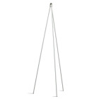 Northern Oslo Wood Floor Lamp Light Grey Base