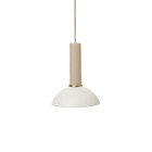 Ferm Living Collect High Socket Pendant Hoop Cashmere White