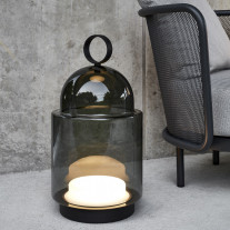 Brokis Dome Nomad LED Portable Outdoor Lamp Lifestyle Chair