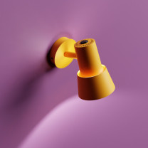 Zero Compose Wall Light In Situ Purple Background 3