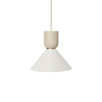Ferm Living Collect Bell Socket Pendant Bell Cashmere White