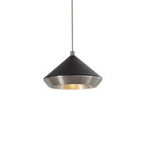 Bert Frank Shear Pendant XL Satin Nickel Black