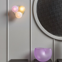 SkLO Dot 3x Wall/Ceiling Light Above Shelf