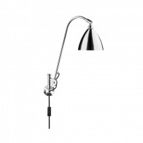 Bestlite BL6 Wall Light Chrome Shade/Chrome Base