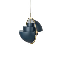 Gubi Multi-Lite Pendant Light Large Midnight Blue