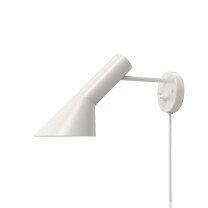 AJ Wall Lamp White Cable & Plug