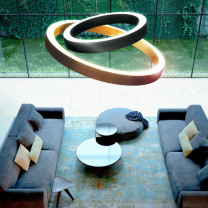 Panzeri Golden Ring LED Suspension Lifestyle Lounge