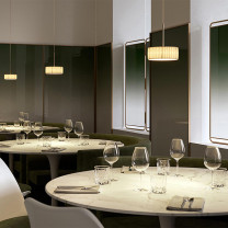 Panzeri Bella LED Pendant Light Lifestyle Restaurant