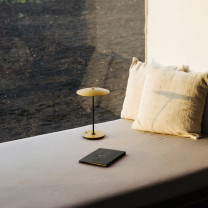 Marset Ginger 20 M LED Portable Table Lamp Lifestyle Nook