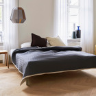 HAY Bonbon Shade 500 Earth Tones Pendant Above Bed