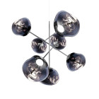 Tom Dixon Melt Large LED Chandelier Smoke