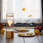 Solid Brass Tala The Muse Portable Lamp