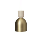 Ferm Living Collect Brass Pendant Bell Bell Cashmere