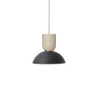 Ferm Living Collect Bell Socket Pendant Hoop Cashmere Black