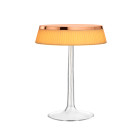 Flos Bon Jour LED Table - Copper, Fabric Crown