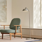 Grey Fritz Hansen Kaiser Idell 6556-F Floor Lamp