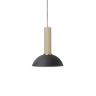 Ferm Living Collect High Socket Pendant Hoop Cashmere Black
