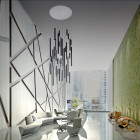 Lodes A-Tube Pendant Black Clusters