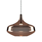 Lodes Nostalgia LED Pendant - Glossy Bronze, Large