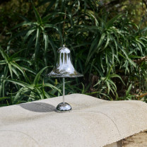 Verpan Pantop LED Portable Table Lamp Lifestyle Bench