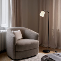 New Works Material Floor Lamp in Living Room