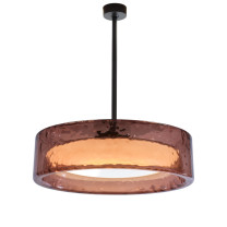 Marset Ringo LED Ceiling Light Fixed Stem 90 Rose 60