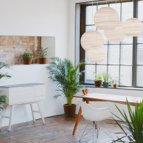 Graypants Scraplights Moon Pendant