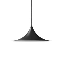 Gubi Semi Pendant Light 60 Matt Black
