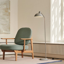 Grey Fritz Hansen Kaiser Idell 6556-F Floor Lamp