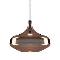 Lodes Nostalgia LED Pendant - Glossy Bronze, Large
