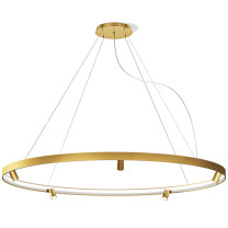 Panzeri Arena LED Suspension Light 200 Brass