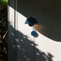 Steel Blue &Tradition Flowerpot VP8 Wall Light