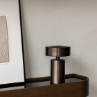 Bronze Audo Copenhagen Column Portable Table Lamp